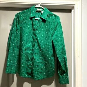 Chicos no iron wrinkle free blouse